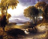 Thomas Doughty Autumn Landscape painting